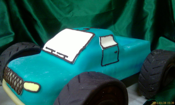 3D Torten in Form von Autos