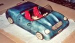 3D Torten in Form von Autos