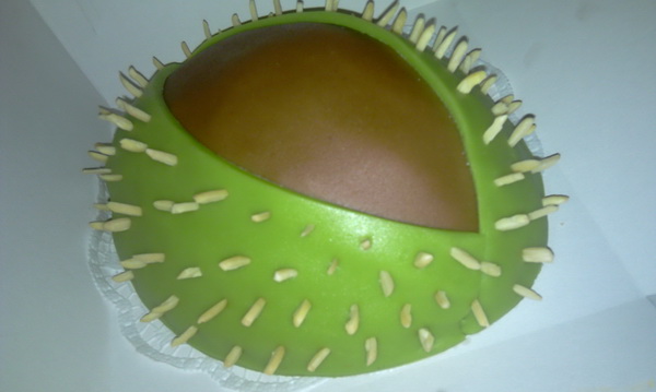 Kastanie 3D Torte