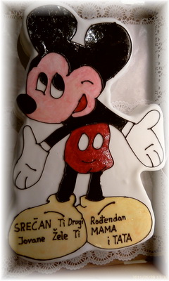 Mickey Mouse Torte