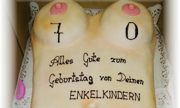 Erotische Geburtstagstorte