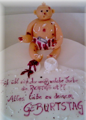 Geburtstagstorte