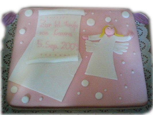 Torten zur heiligen Taufe